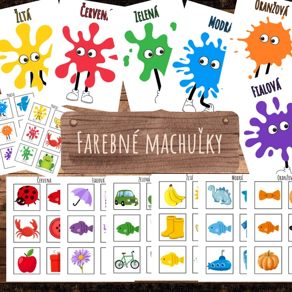 Farebné machuľky