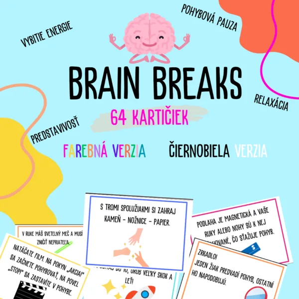 BRAIN BREAKS: Farebná a čiernobiela verzia