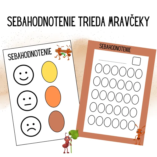 Sebahodnotenie Mravčeky, Trieda Mravčeky