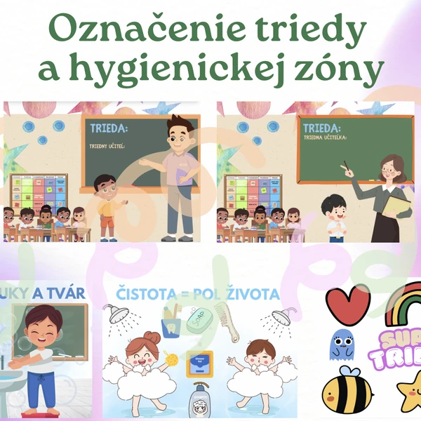 Označenie triedy a hygienickej zóny - I. stupeň
