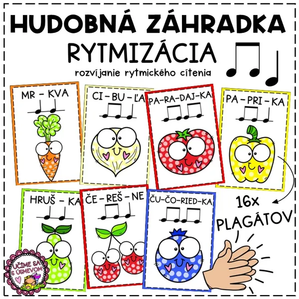 HUDOBNÁ ZÁHRADKA - rytmizácia