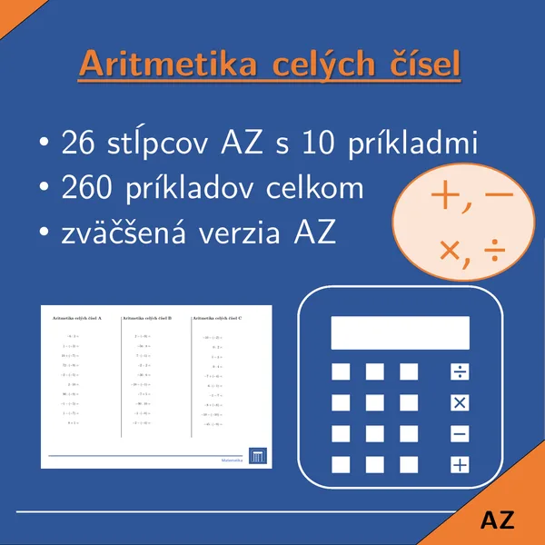 Aritmetika celých čísel | matematika