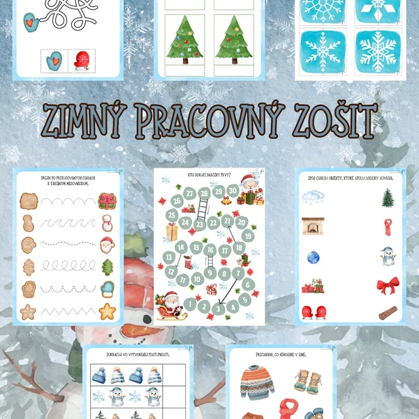 Zimný pracovný zošit