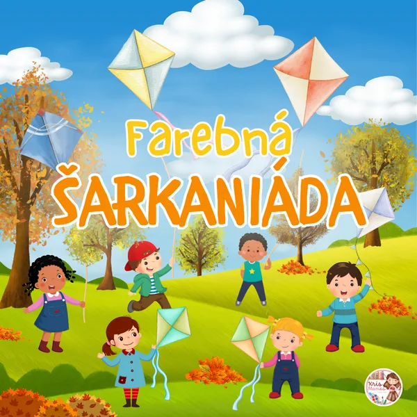 Farebná šarkaniáda - šarkan, jeseň, farby, grafomotorika