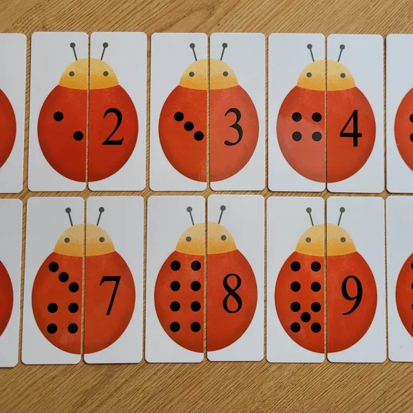 PEXESO - LIENKY - ČÍSLA - KARTIČKYPREDETIČKY