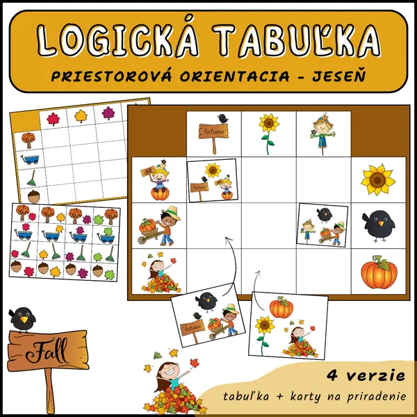 Logická tabuľka - Jesenná