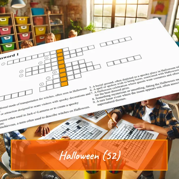 Halloween Crosswords (52)