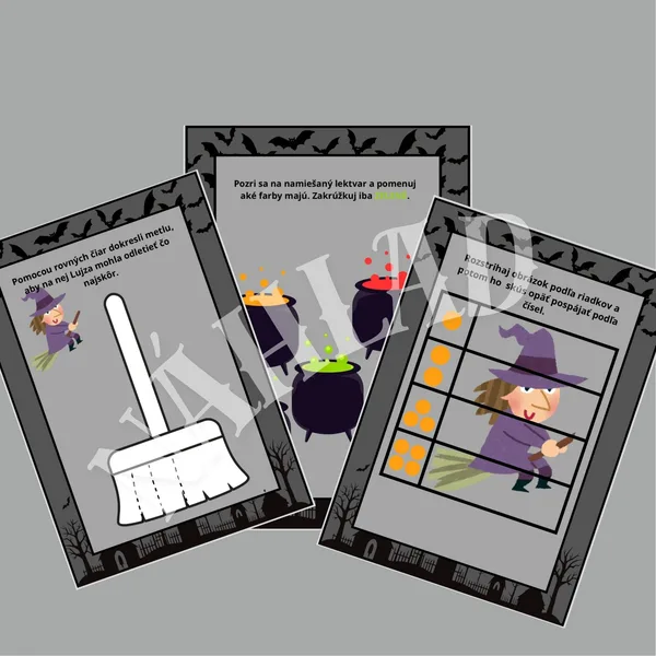Pracovný zošit - HALLOWEEN