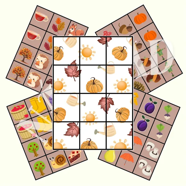 Jeseň - pexeso