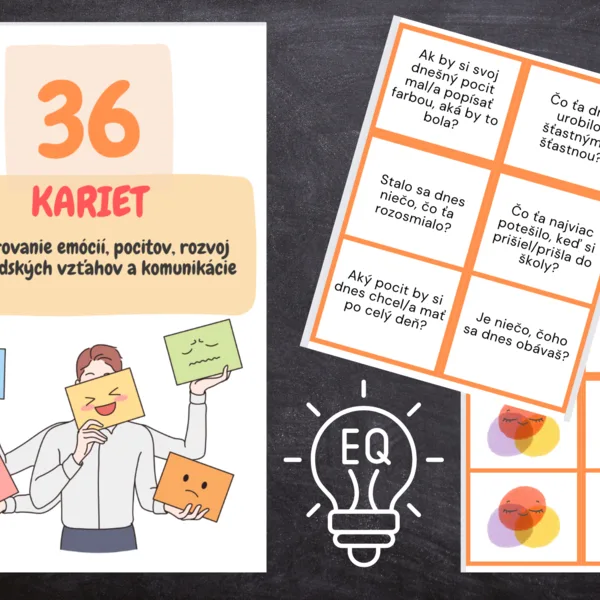 Emocionálne karty, karty na rozvoj komunikácie v komunitnom kruhu