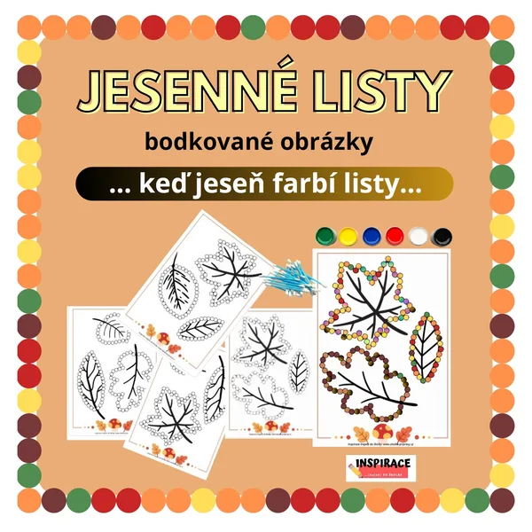 BODKOVANÉ JESENNÉ LISTY