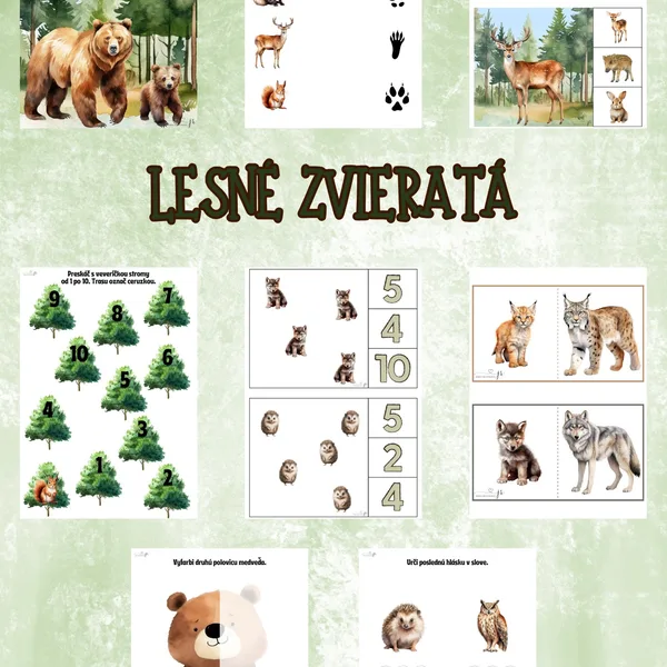 Lesné zvieratá