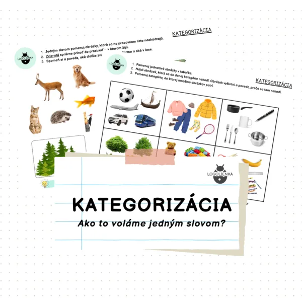 Logopédia - Kategorizácia
