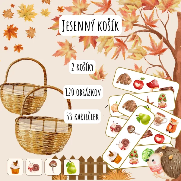 Jesenný košík, Jeseň, Didaktické hry