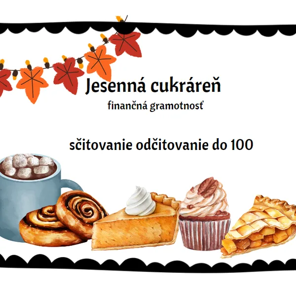 Jesenná cukráreň do 100