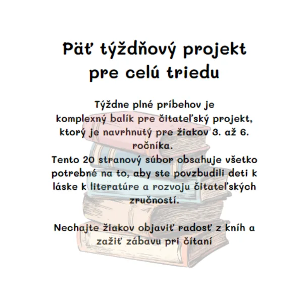 Komplexný balík pre čitateľský projekt