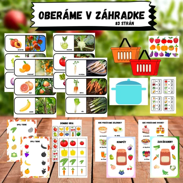 Oberáme v záhradke + Výkonové štandardy 