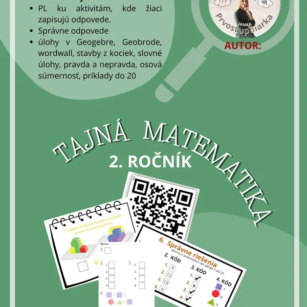 QR kódy - TAJNÁ MATEMATIKA