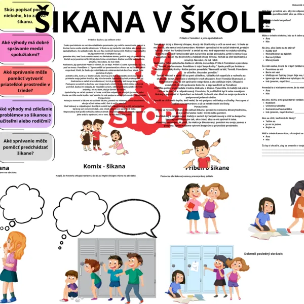 ŠIKANA V ŠKOLE - STOP