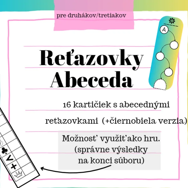 Reťazovky Abeceda