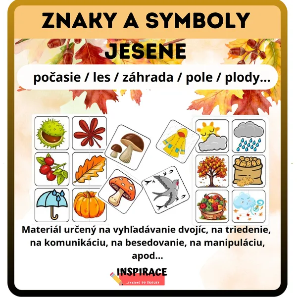 Znaky a symboly jesene