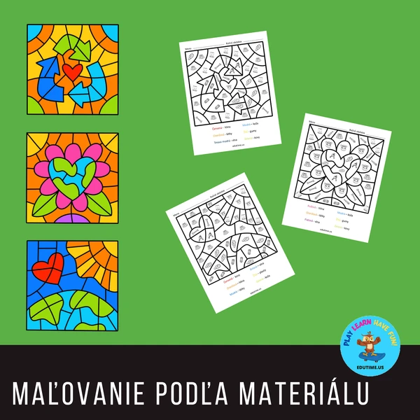 Maľovanie podľa materiálu