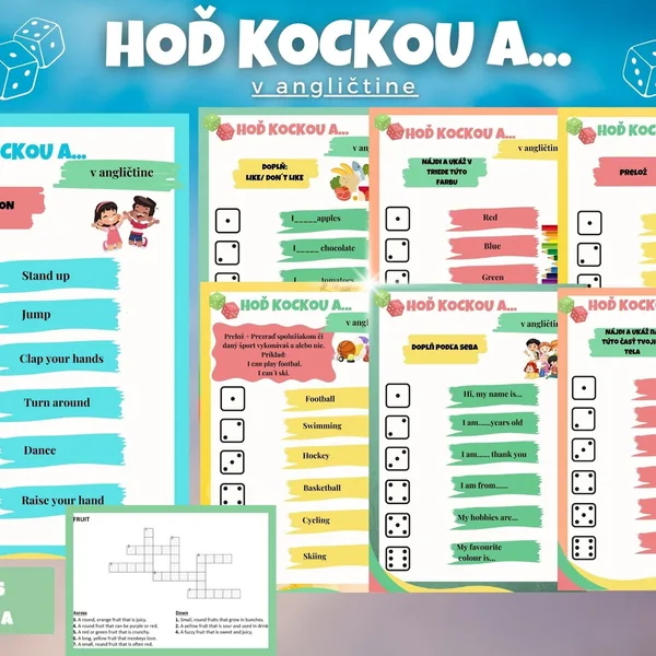 HOĎ KOCKOU A... - v angličtine