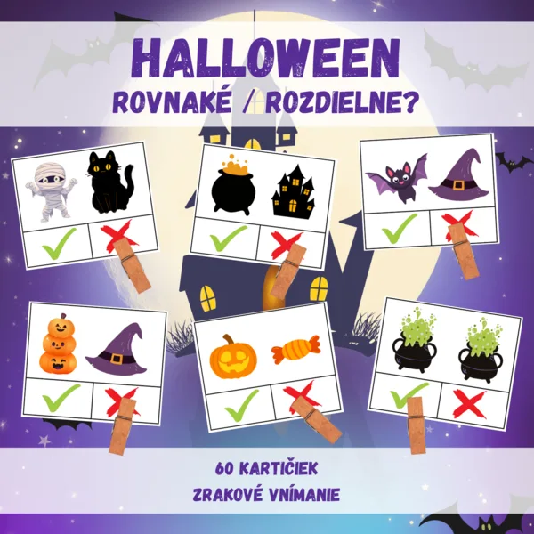 HALLOWEEN - rovnaké / rozdielne?