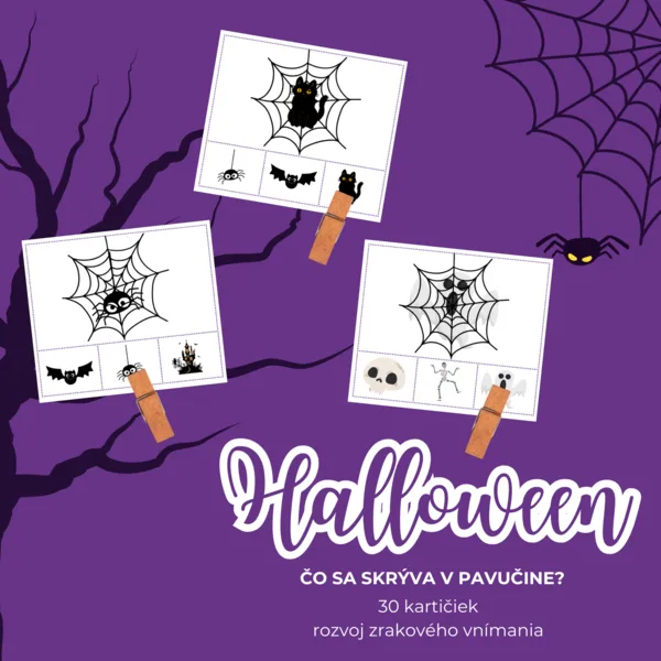 HALLOWEEN - čo sa skrýva v pavučine?