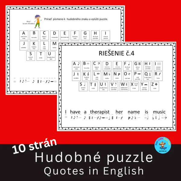 Hudobné puzzle - Quotes