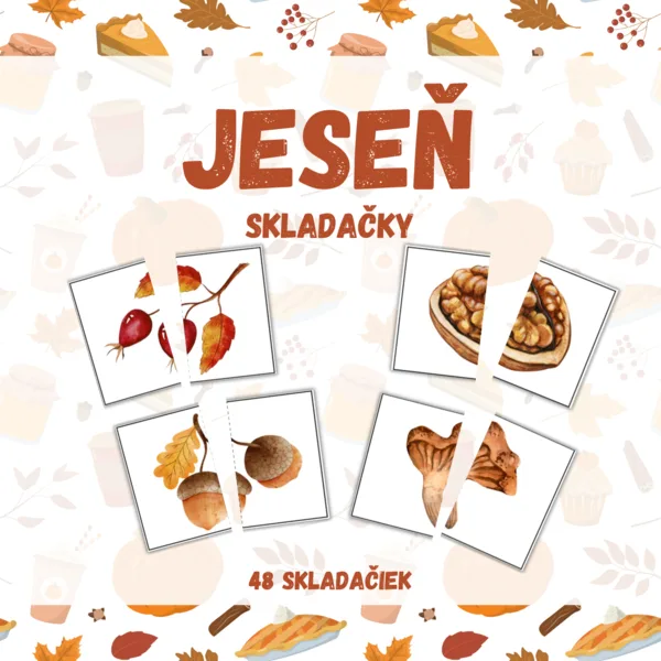 JESEŇ - skladačky