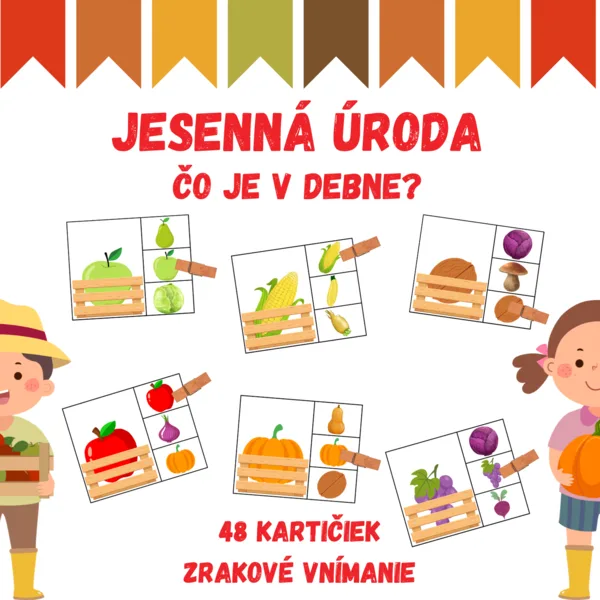 JESENNÁ ÚRODA - čo je v debne?