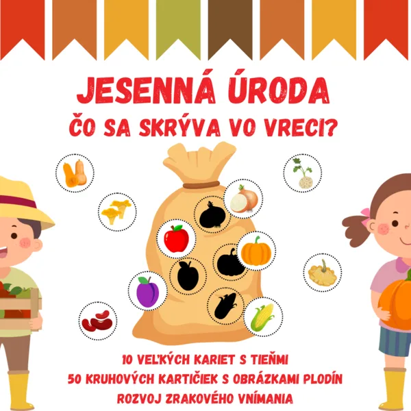JESENNÁ ÚRODA - čo sa skrýva vo vreci?