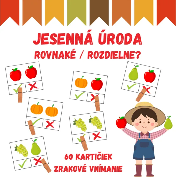 JESENNÁ ÚRODA - rovnaké / rozdielne?