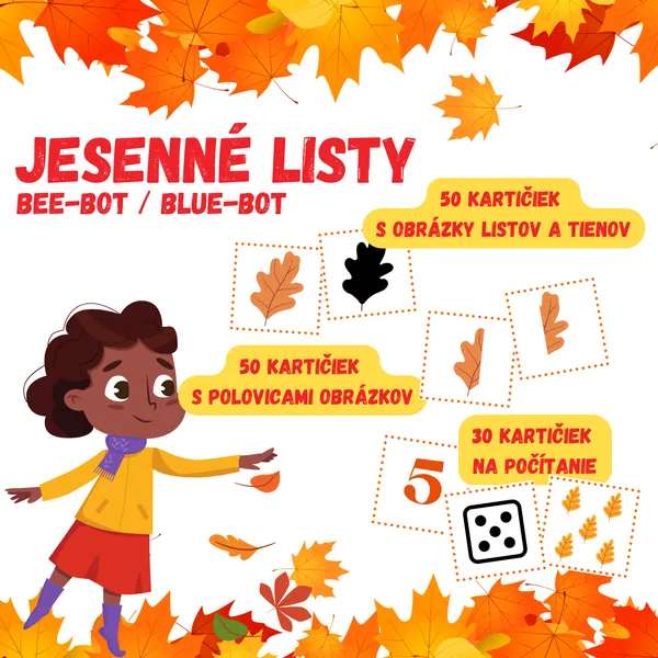 JESENNÉ LISTY - Bee-Bot / Blue-Bot