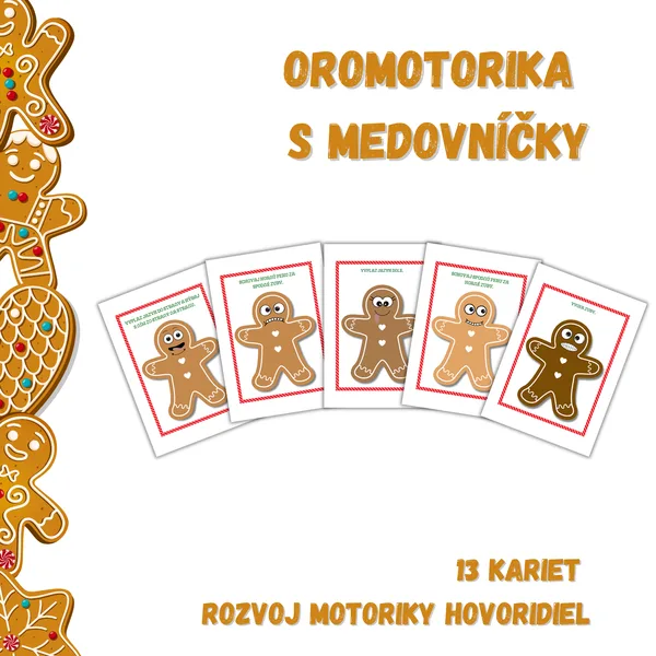 Oromotorika s medovníčky