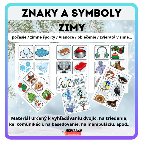  Znaky a symboly zimy