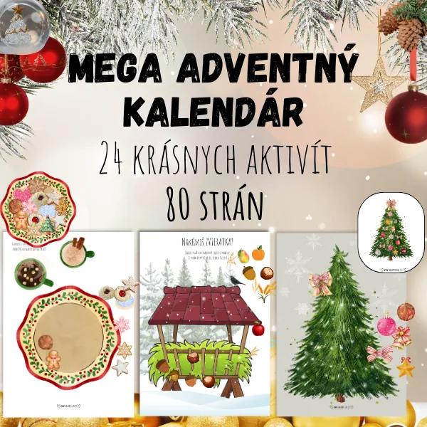 Adventný kalendár - 80 strán