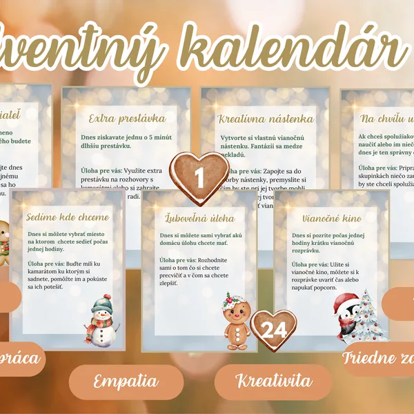 Adventný kalendár