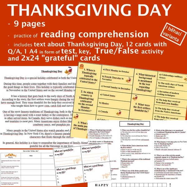 Thanksgiving day / Deň vďakyvzdania