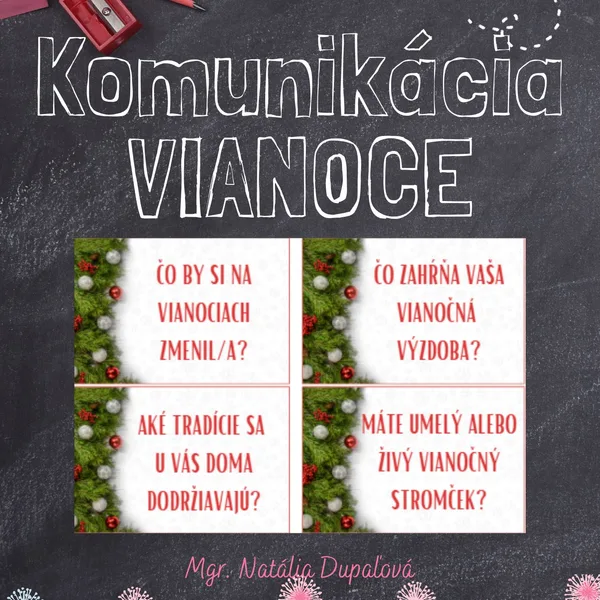 KOMUNIKAČNÉ KARTY - Vianoce