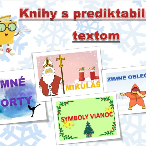 Knihy s prediktabilným textom - ZIMA