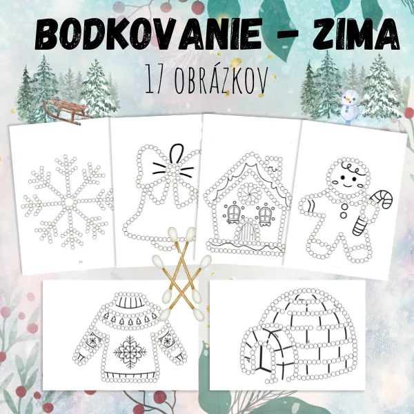 Bodkovanie - zima