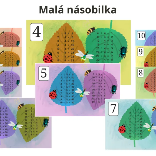 Malá násobilka, delilka