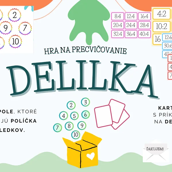 Delilka - Hra na delenie 