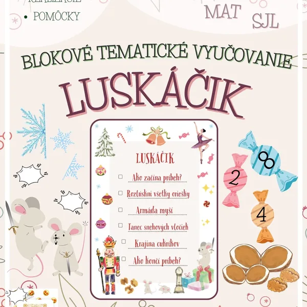 Luskáčik - Blokové tematické vyučovanie 