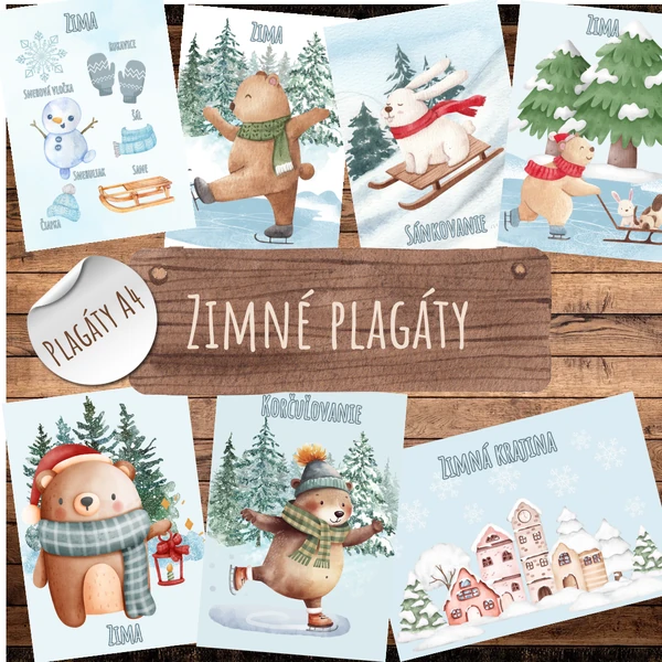 Zimné plagáty