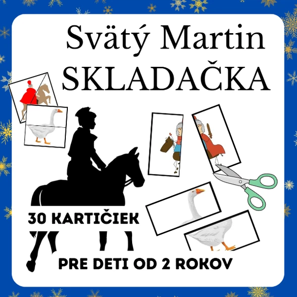 SVÄTÝ MARTIN - skladanie obrázkov