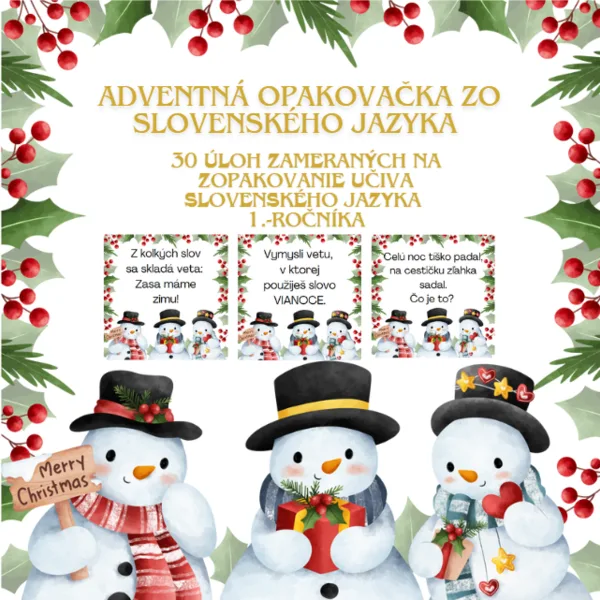 Adventná opakovačka- 1. ročník