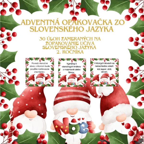 Adventná opakovačka- 2. ročník